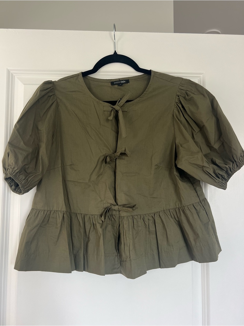 Army Green Blouse